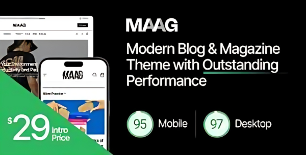 Maag – Modern Blog & Magazine Theme with Outstanding Performance